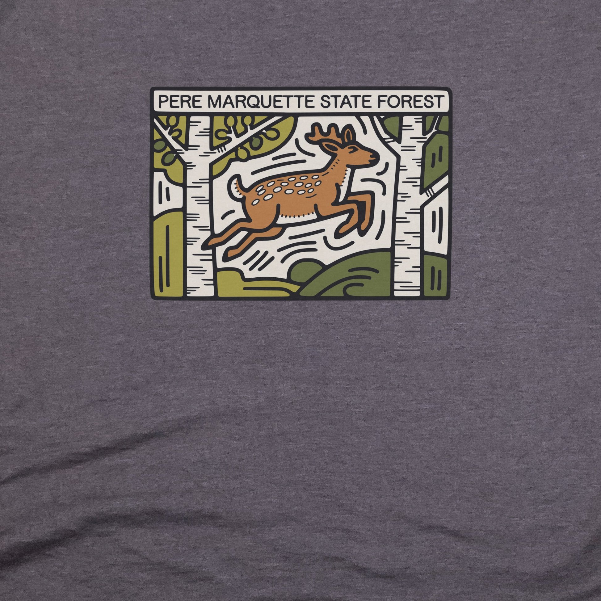 Pere Marquette State Forest T-Shirt Adventure and Outdoors Themed T-Shirt