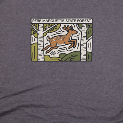 Pere Marquette State Forest T-Shirt Adventure and Outdoors Themed T-Shirt