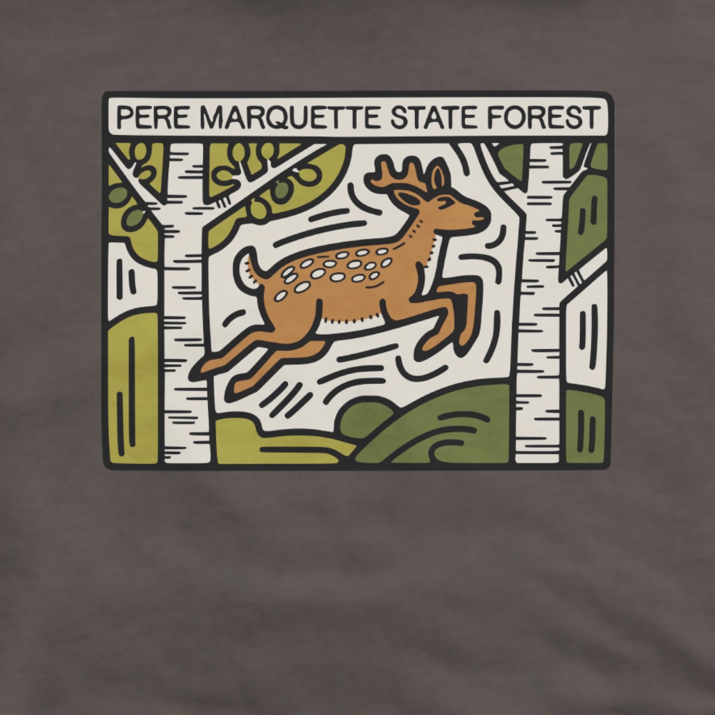 Pere Marquette State Forest Hoodie Adventure and Outdoors Themed Hoodie