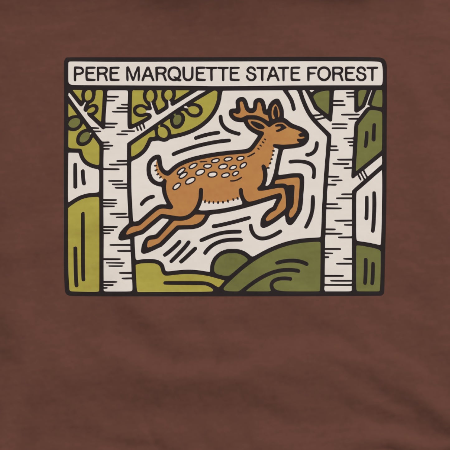 Pere Marquette State Forest Hoodie Adventure and Outdoors Themed Hoodie