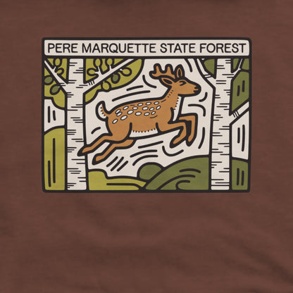 Pere Marquette State Forest Hoodie Adventure and Outdoors Themed Hoodie