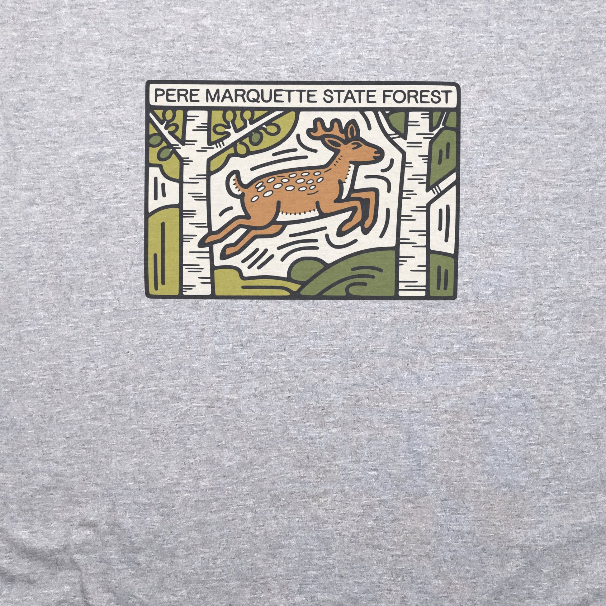 Pere Marquette State Forest T-Shirt Adventure and Outdoors Themed T-Shirt