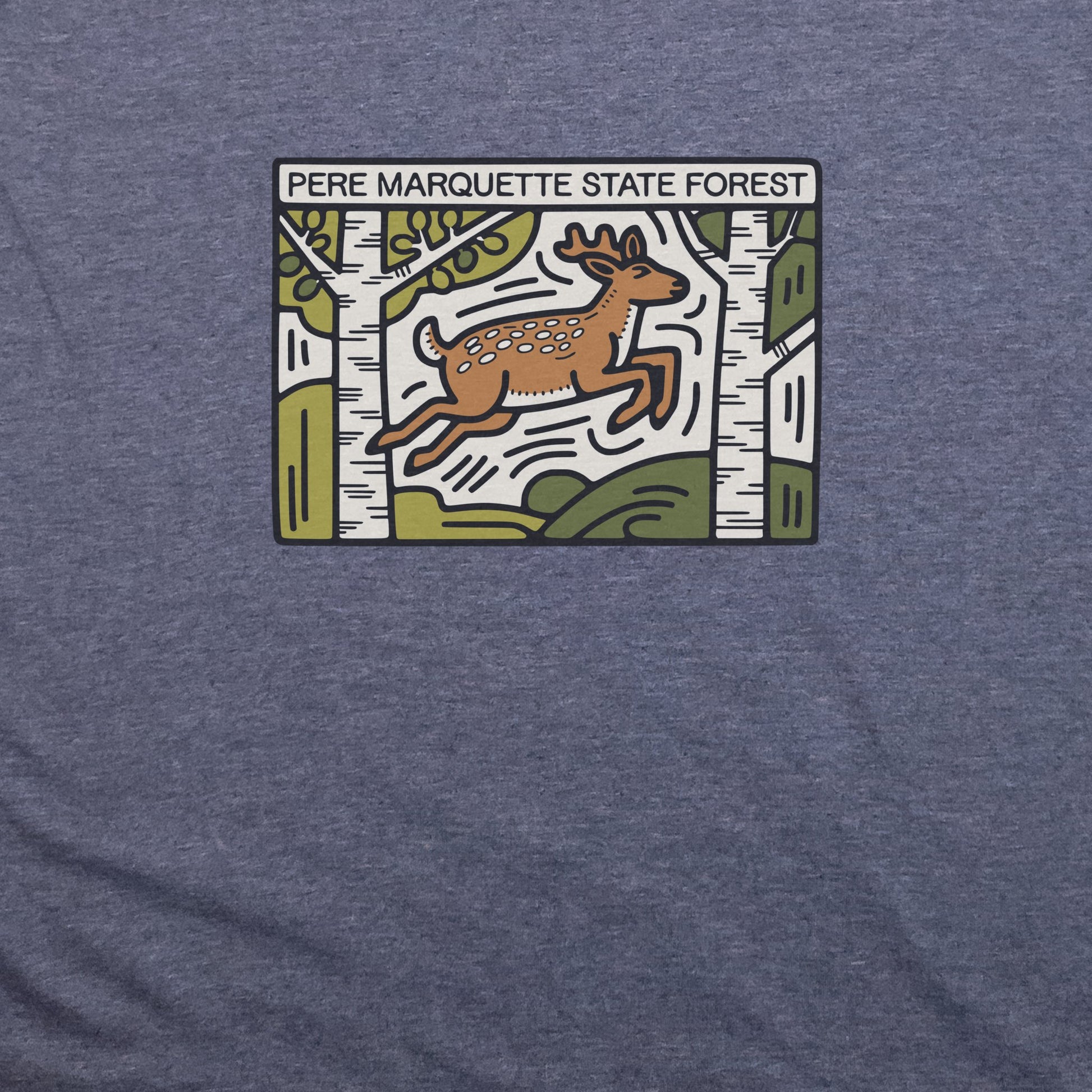 Pere Marquette State Forest T-Shirt Adventure and Outdoors Themed T-Shirt