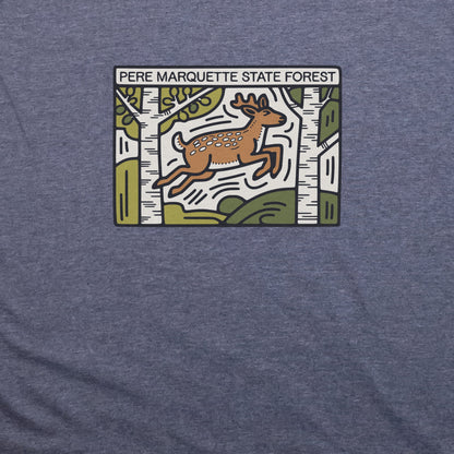 Pere Marquette State Forest T-Shirt Adventure and Outdoors Themed T-Shirt