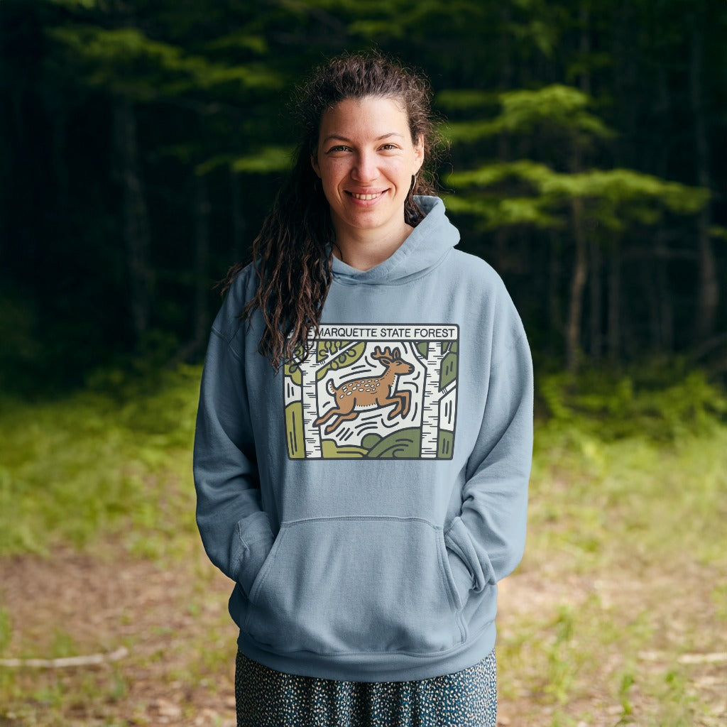 Pere Marquette State Forest Hoodie Adventure and Outdoors Themed Hoodie