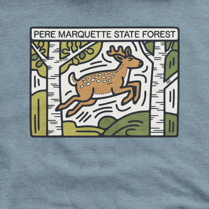 Pere Marquette State Forest Hoodie Adventure and Outdoors Themed Hoodie