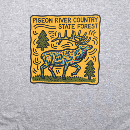 Pigeon River Country State Forest Crewneck Sweatshirt Adventure and Outdoors Themed Sweatshirt
