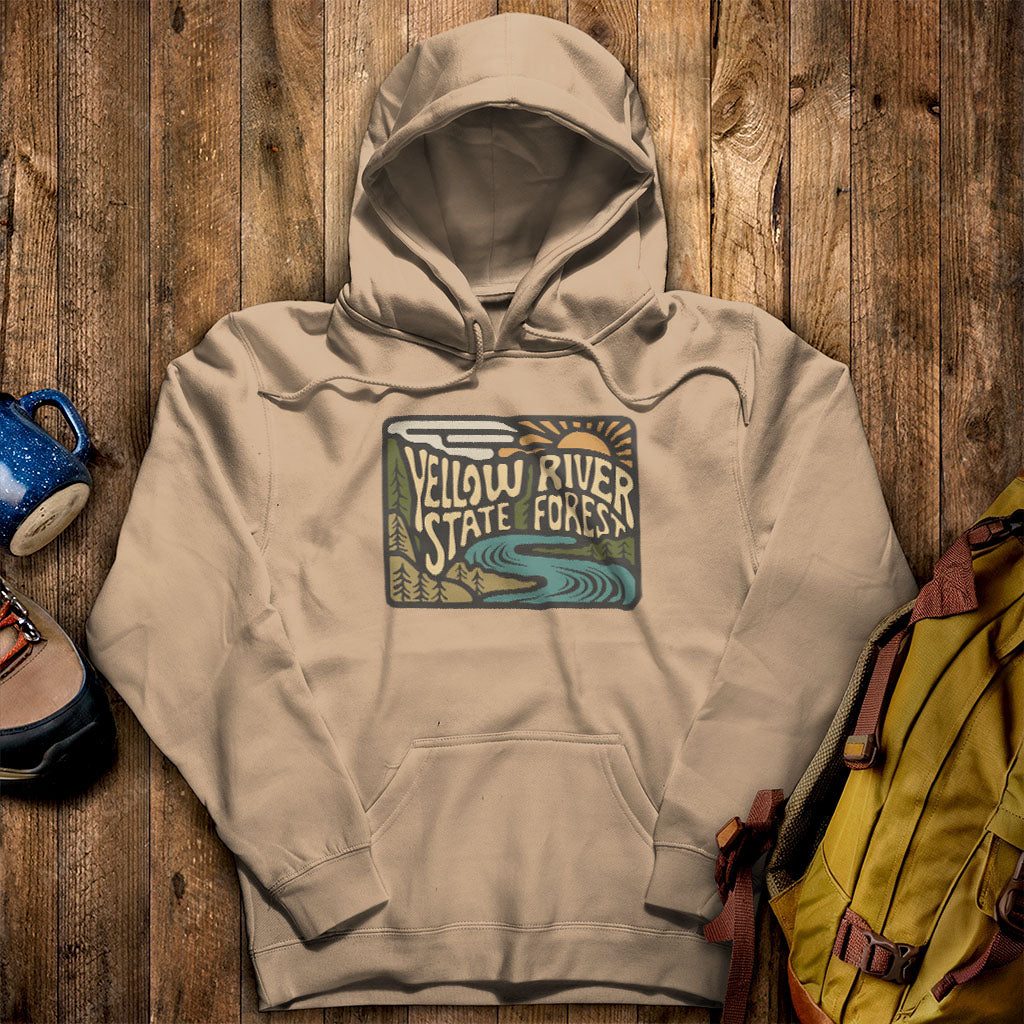 Yellow River State Forest Hoodie Sand Adventure and Outdoors Themed Hoodie