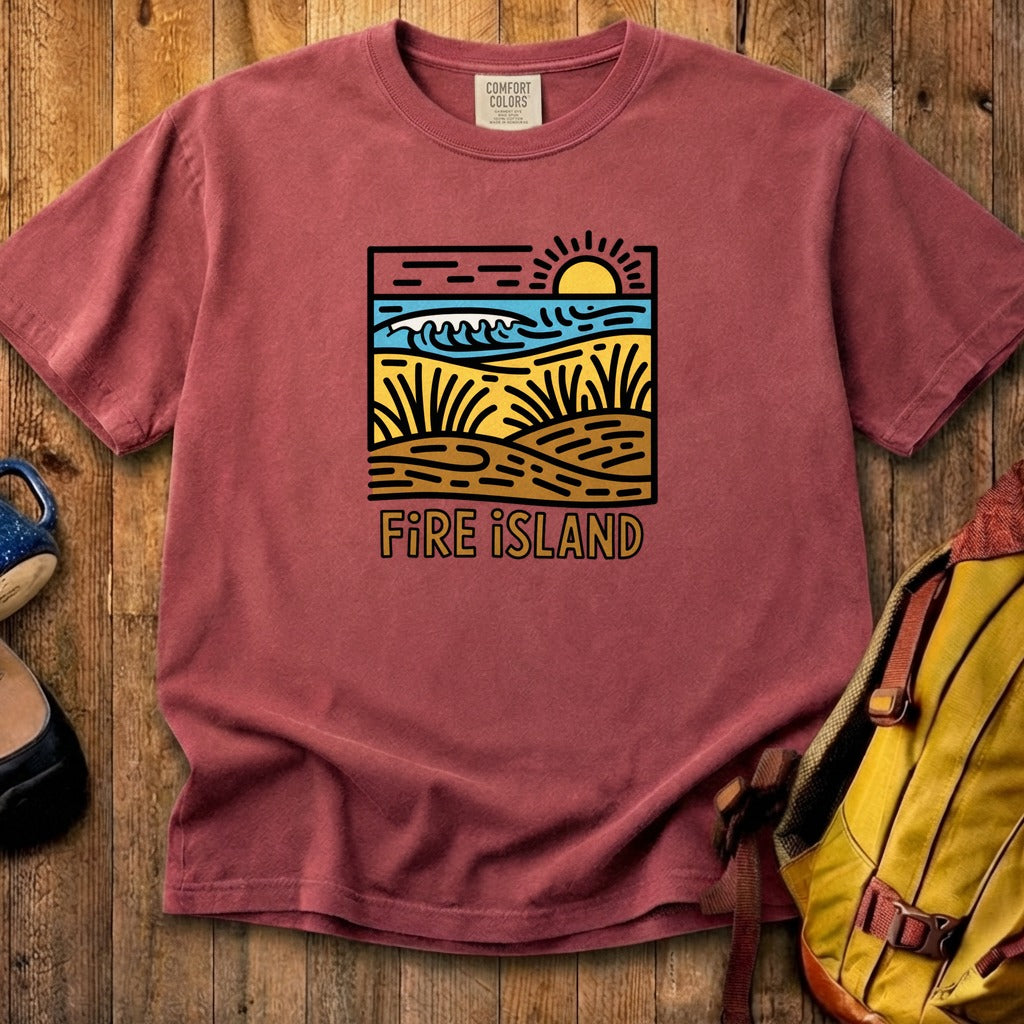 Fire Island National Seashore Cotton T-Shirt