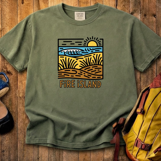 Fire Island National Seashore Cotton T-Shirt