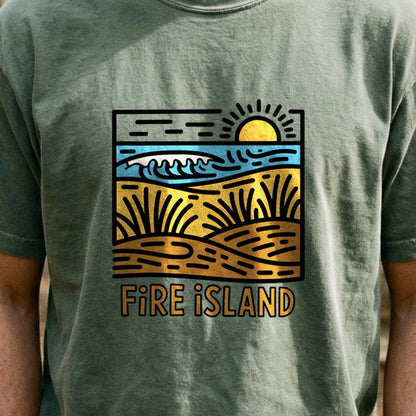 Fire Island National Seashore Cotton T-Shirt