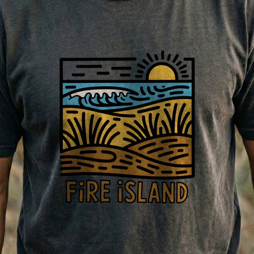 Fire Island National Seashore Cotton T-Shirt