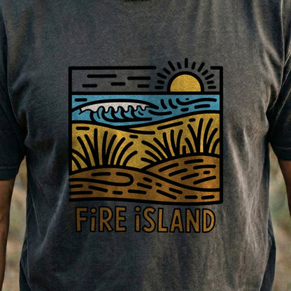 Fire Island National Seashore Cotton T-Shirt