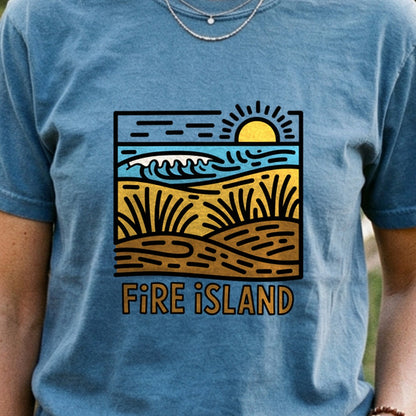 Fire Island National Seashore Cotton T-Shirt