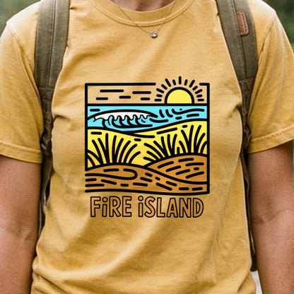 Fire Island National Seashore Cotton T-Shirt