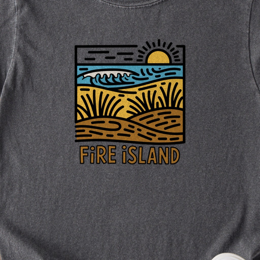 Fire Island National Seashore Kids Cotton T-Shirt