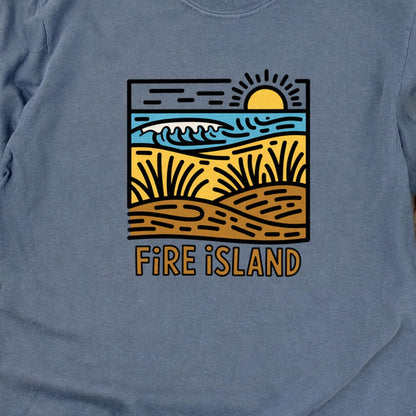 Fire Island National Seashore Cotton Long Sleeve