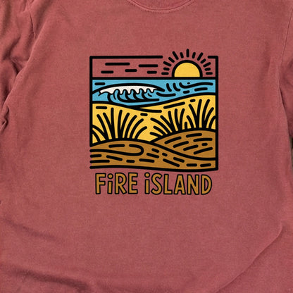 Fire Island National Seashore Cotton Long Sleeve