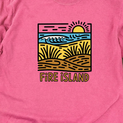 Fire Island National Seashore Cotton Long Sleeve