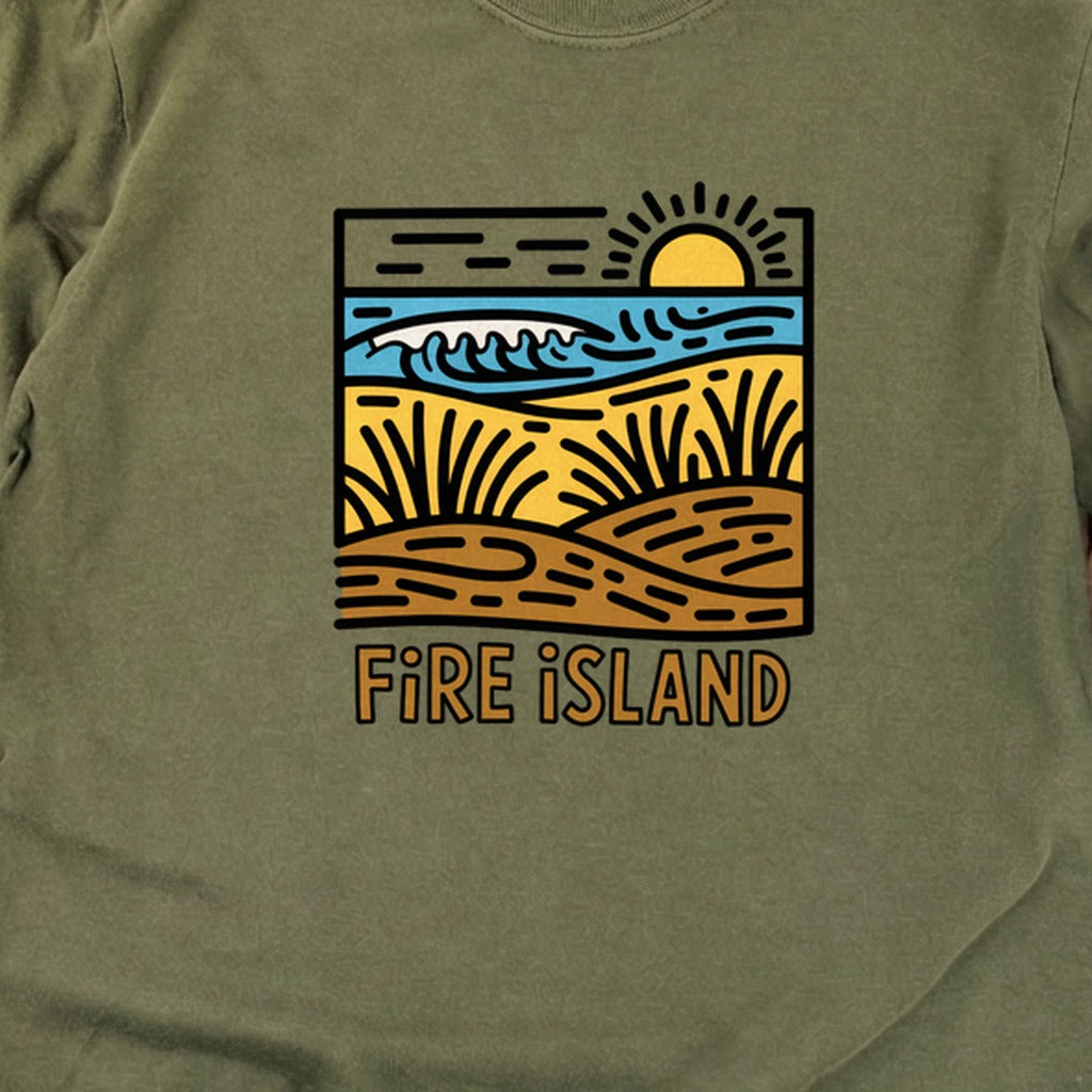 Fire Island National Seashore Cotton Long Sleeve