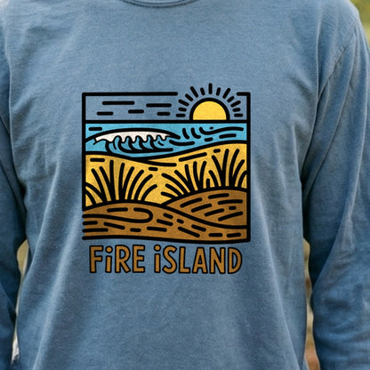 Fire Island National Seashore Cotton Long Sleeve