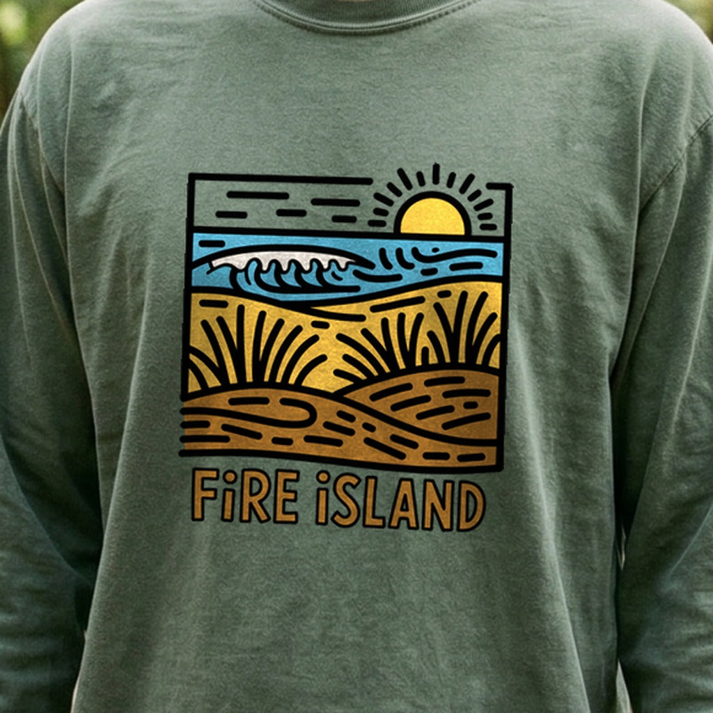 Fire Island National Seashore Cotton Long Sleeve