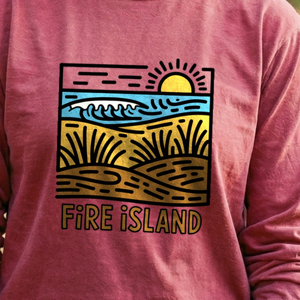 Fire Island National Seashore Cotton Long Sleeve