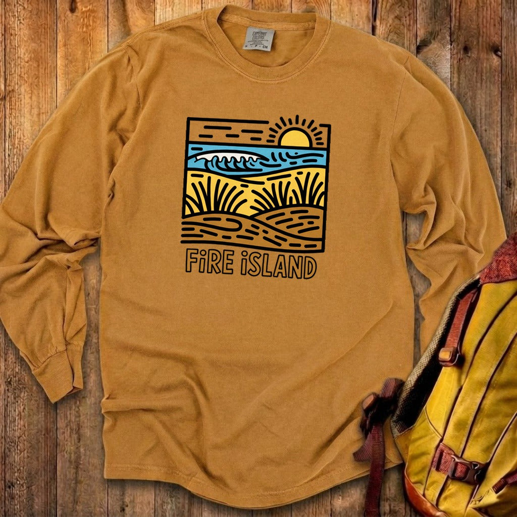 Fire Island National Seashore Cotton Long Sleeve