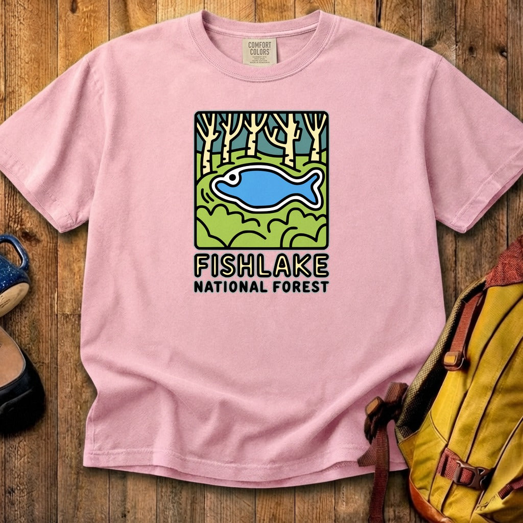 Fishlake National Forest Cotton T-Shirt