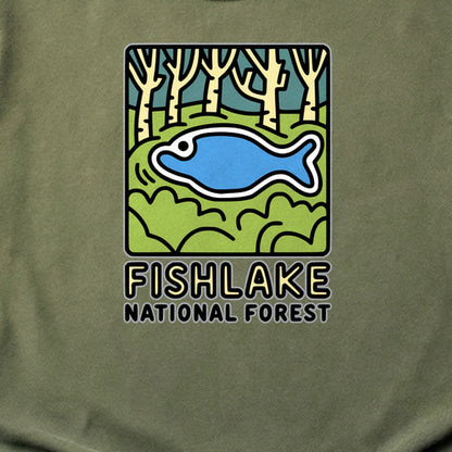 Fishlake National Forest Cotton T-Shirt
