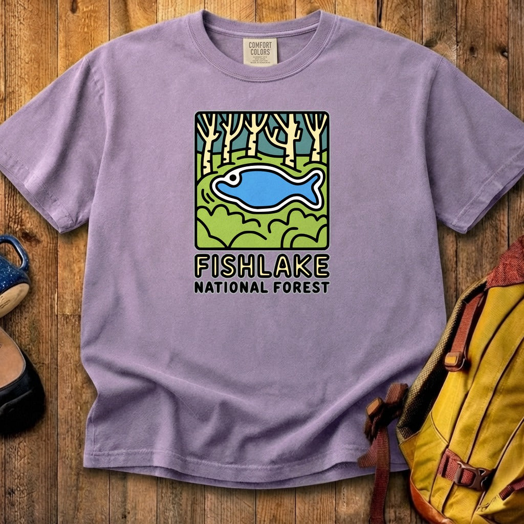 Fishlake National Forest Cotton T-Shirt
