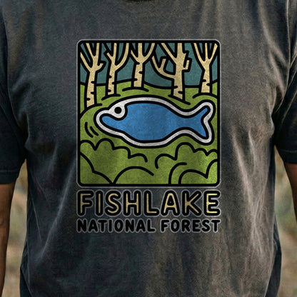 Fishlake National Forest Cotton T-Shirt