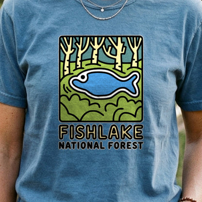 Fishlake National Forest Cotton T-Shirt