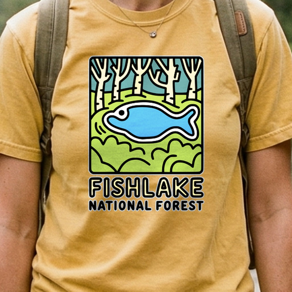 Fishlake National Forest Cotton T-Shirt