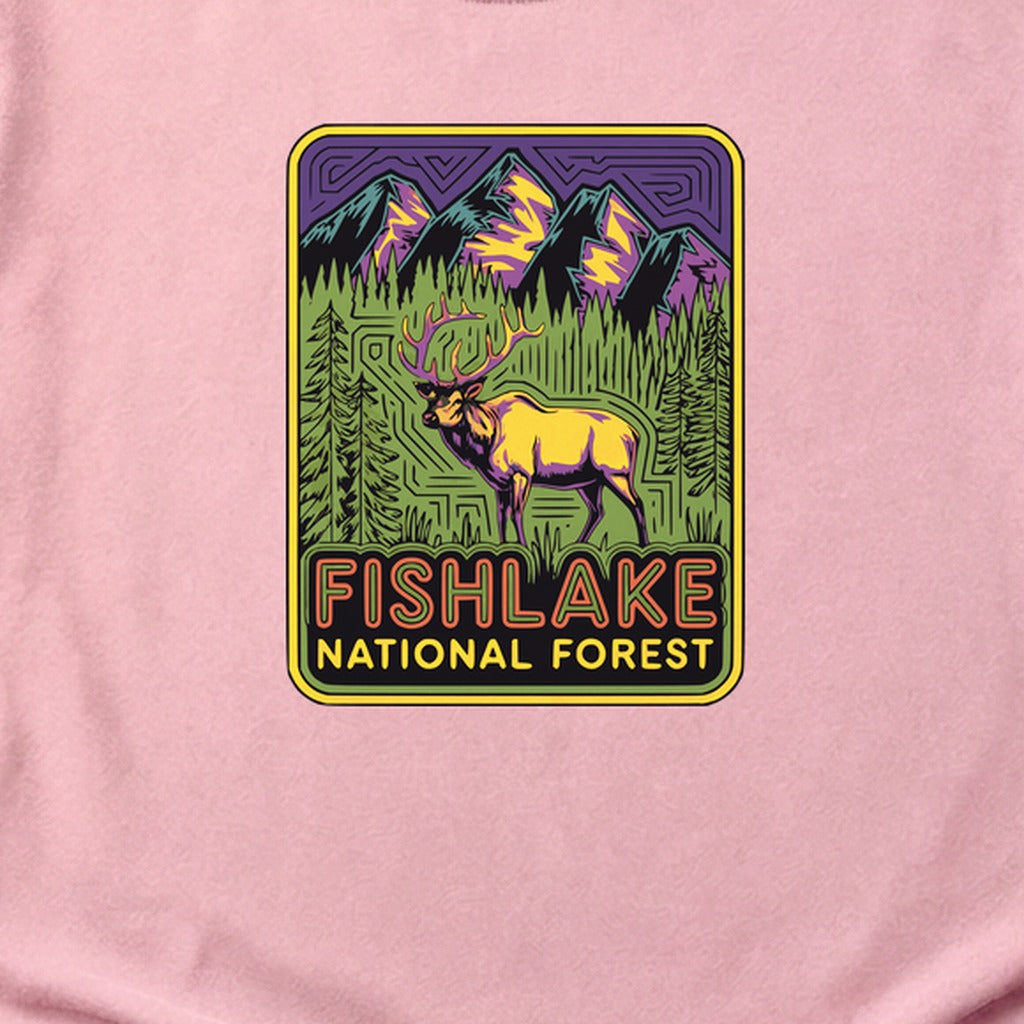 Fishlake National Forest Elk Cotton T-Shirt