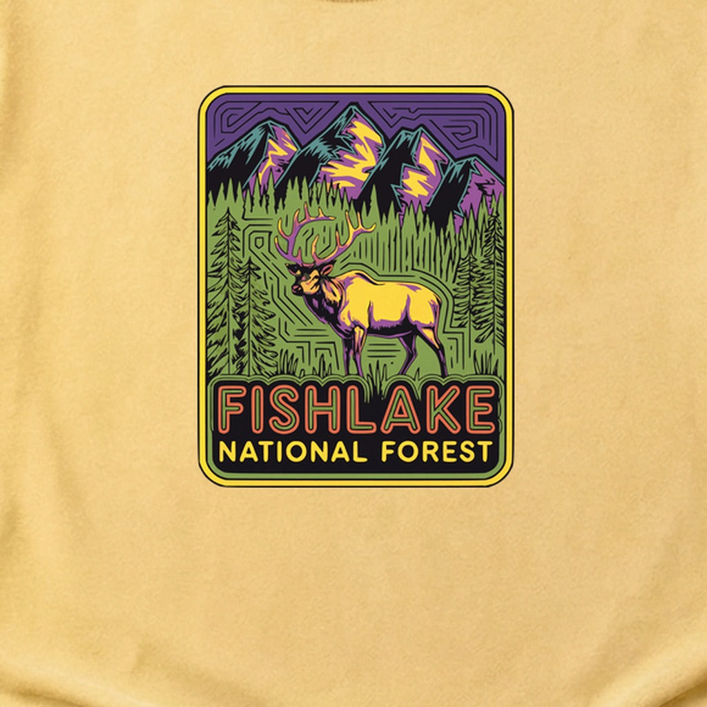 Fishlake National Forest Elk Cotton T-Shirt