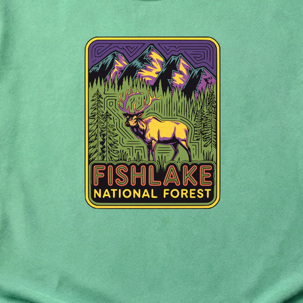 Fishlake National Forest Elk Cotton T-Shirt