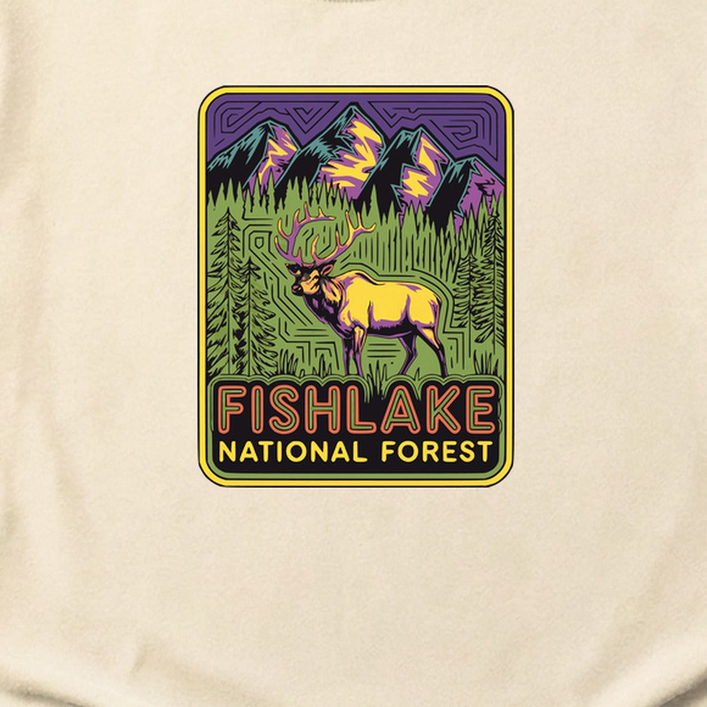 Fishlake National Forest Elk Cotton T-Shirt