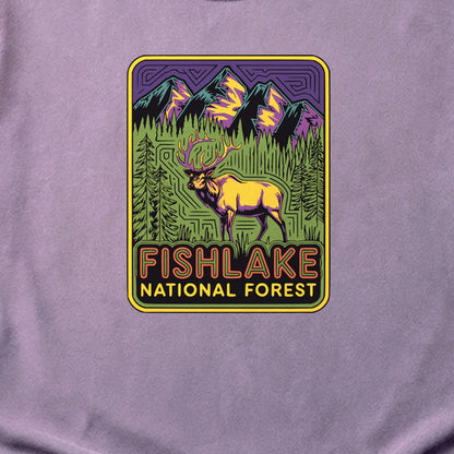 Fishlake National Forest Elk Cotton T-Shirt
