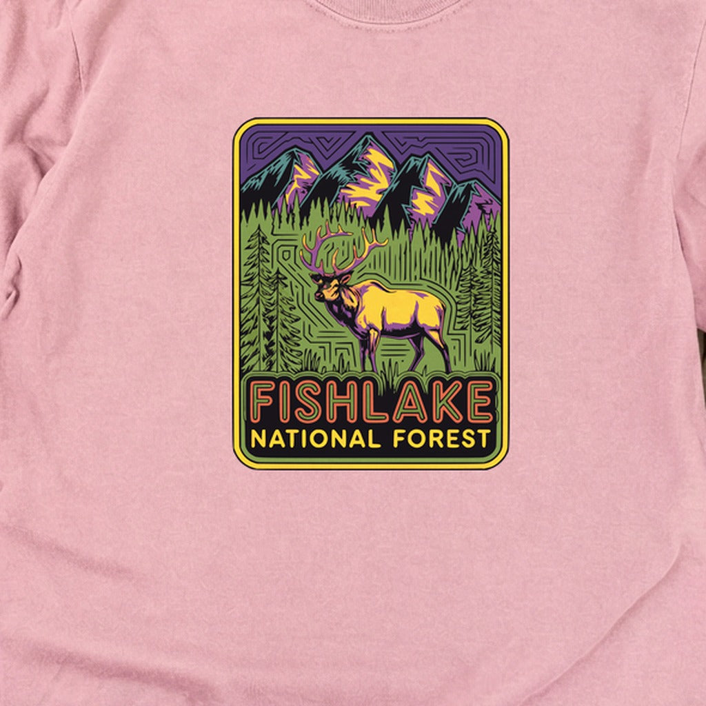 Fishlake National Forest Elk Cotton Long Sleeve