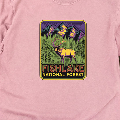 Fishlake National Forest Elk Cotton Long Sleeve