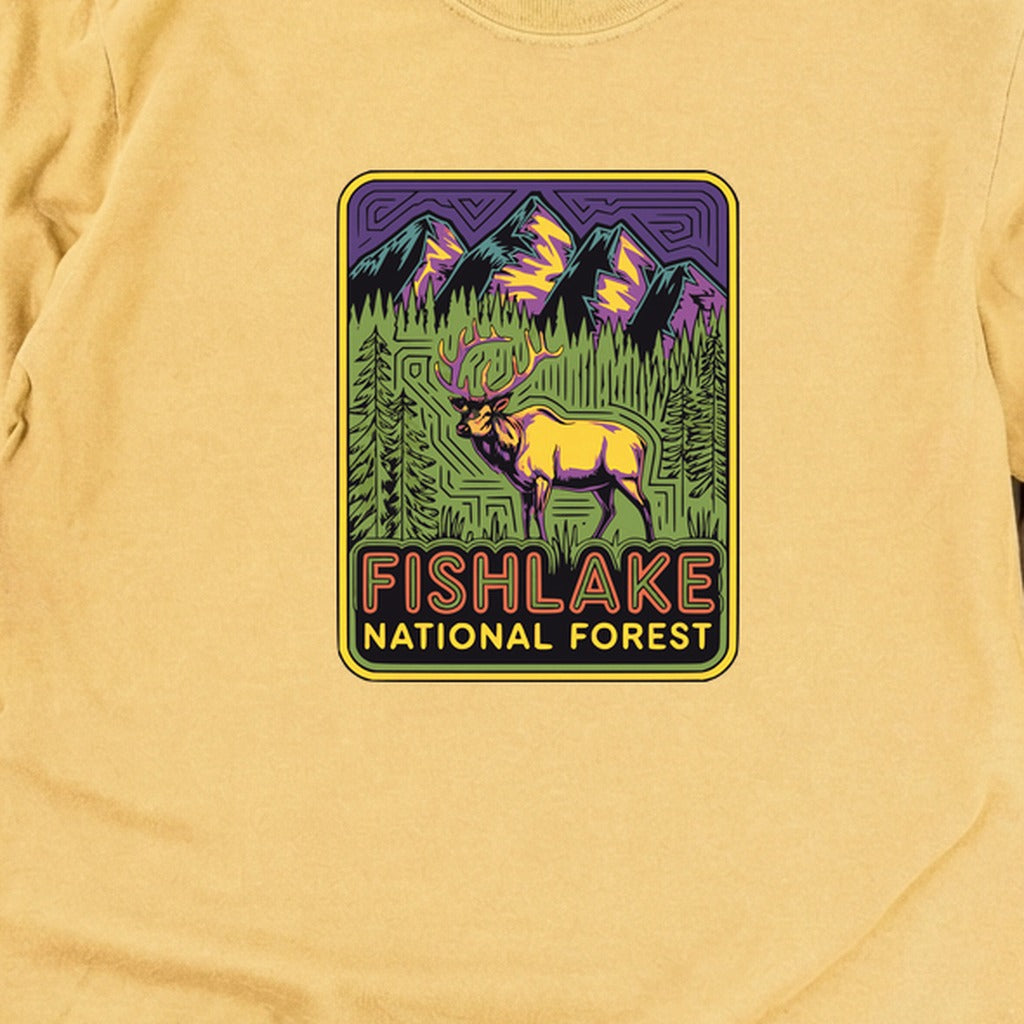 Fishlake National Forest Elk Cotton Long Sleeve