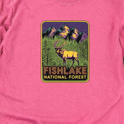 Fishlake National Forest Elk Cotton Long Sleeve