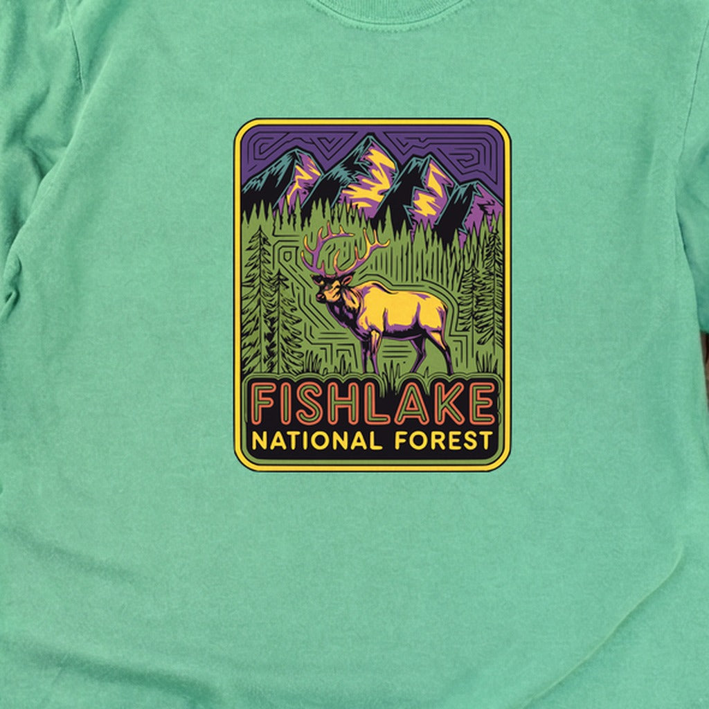 Fishlake National Forest Elk Cotton Long Sleeve