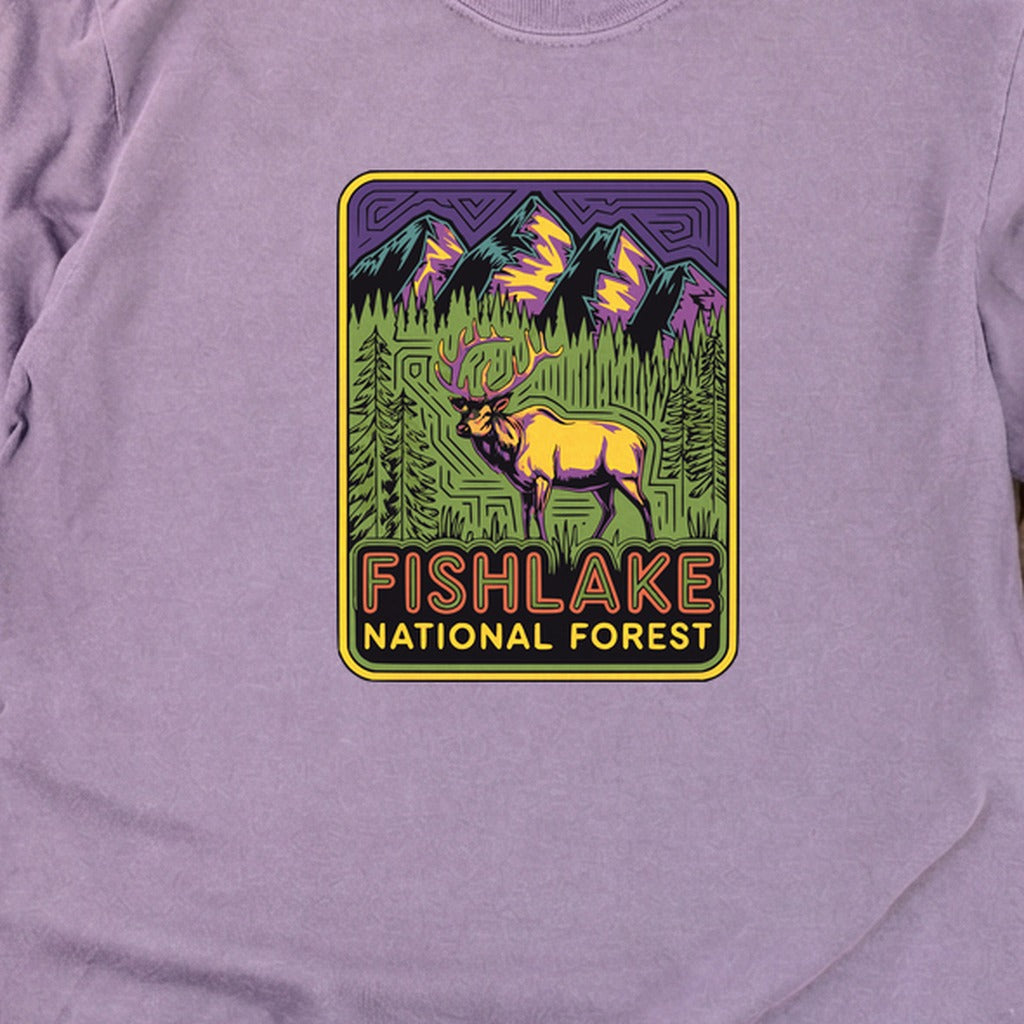 Fishlake National Forest Elk Cotton Long Sleeve