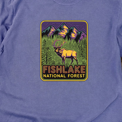 Fishlake National Forest Elk Cotton Long Sleeve