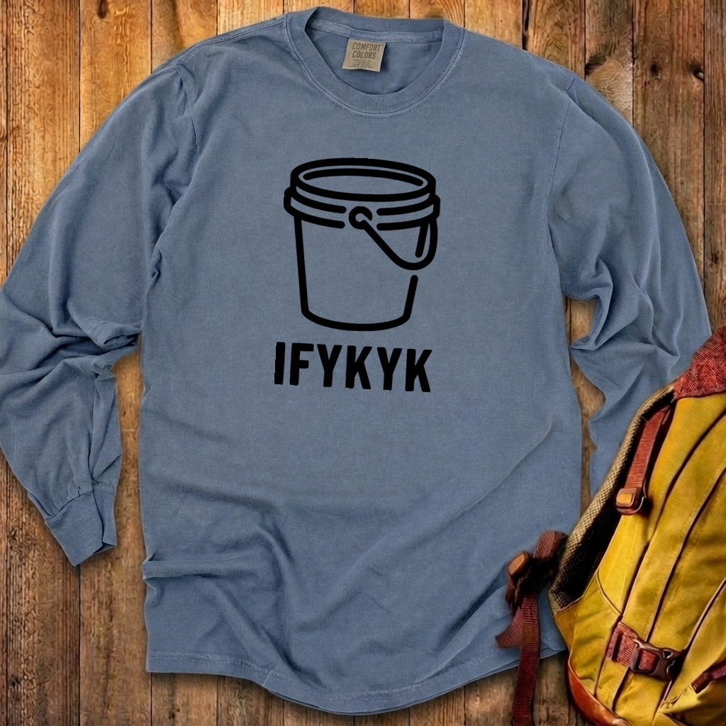Five Gallon Bucket Cotton Long Sleeve