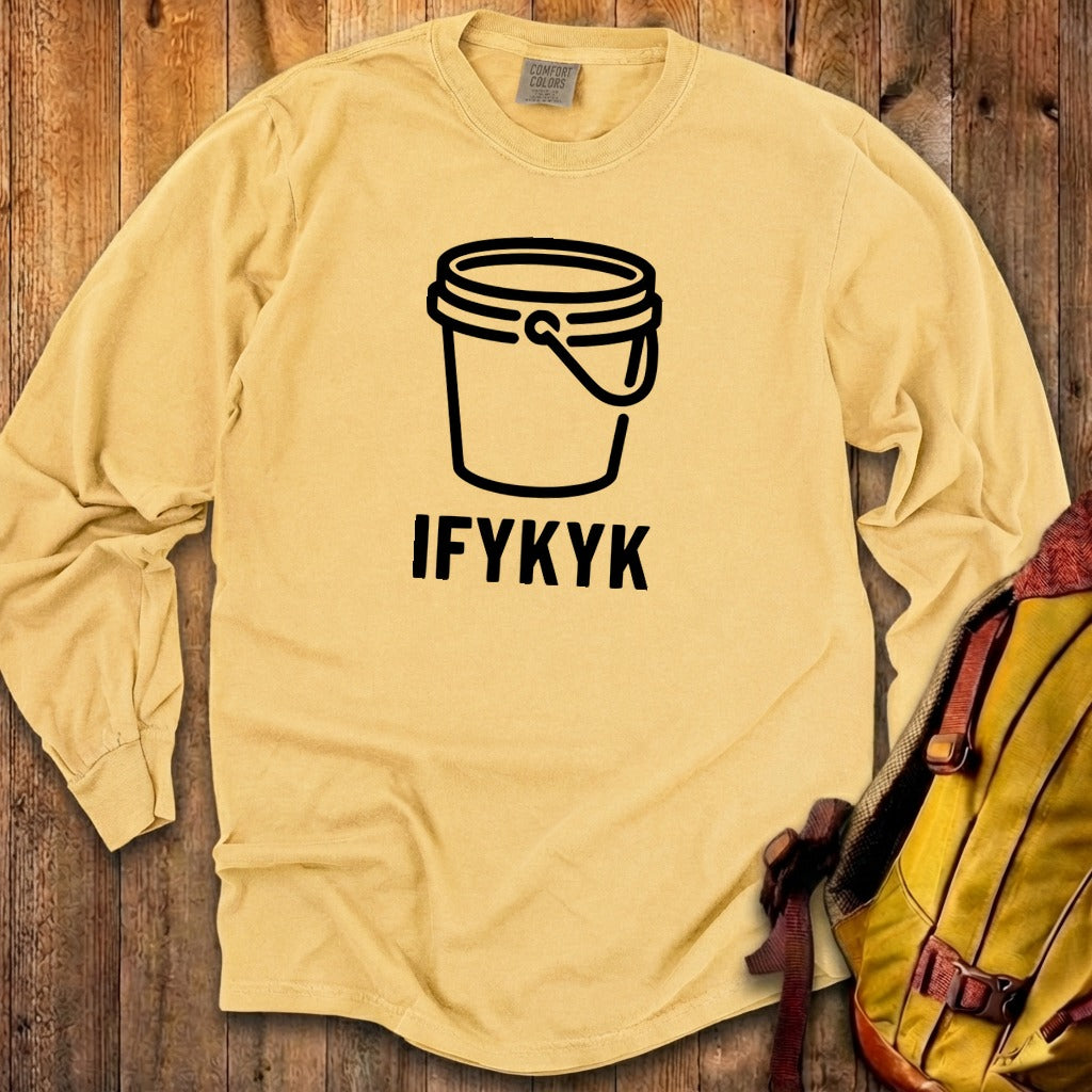 Five Gallon Bucket Cotton Long Sleeve