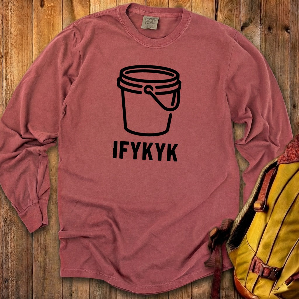 Five Gallon Bucket Cotton Long Sleeve