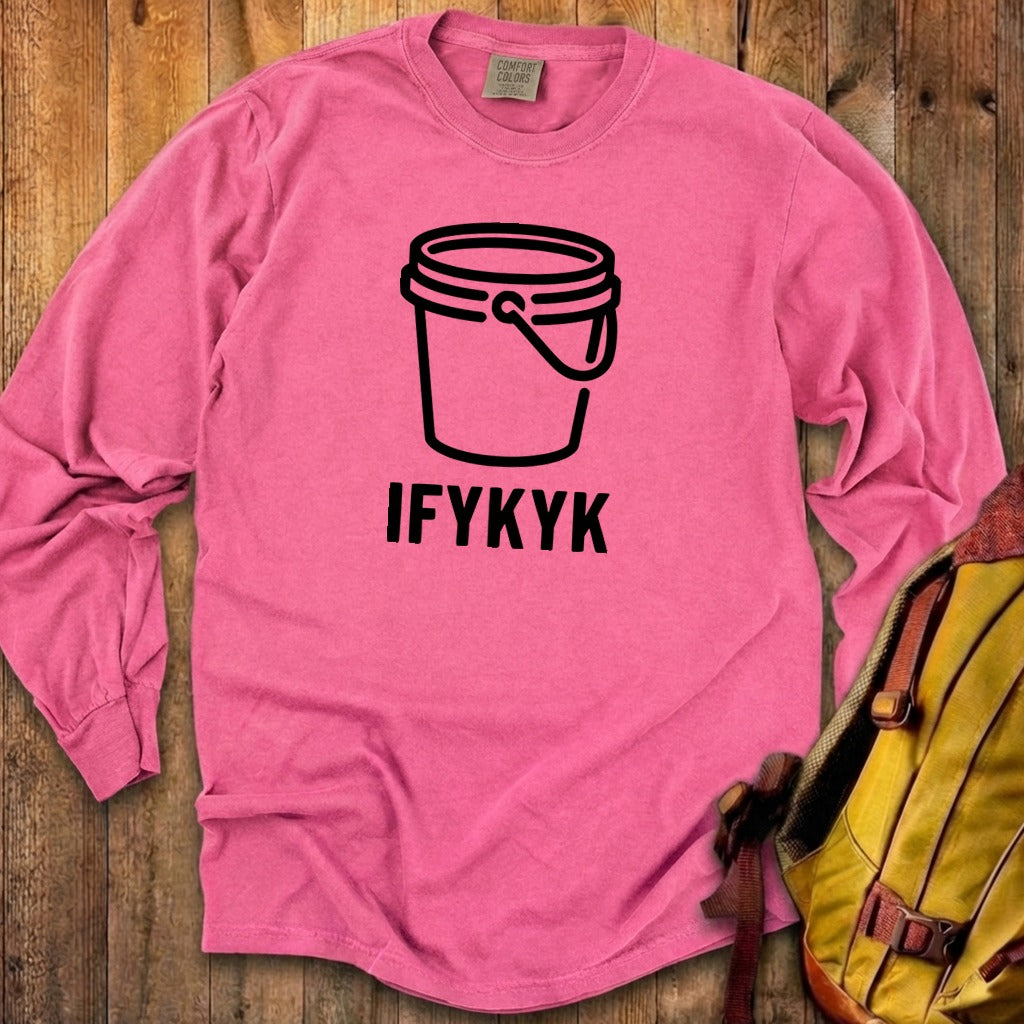 Five Gallon Bucket Cotton Long Sleeve